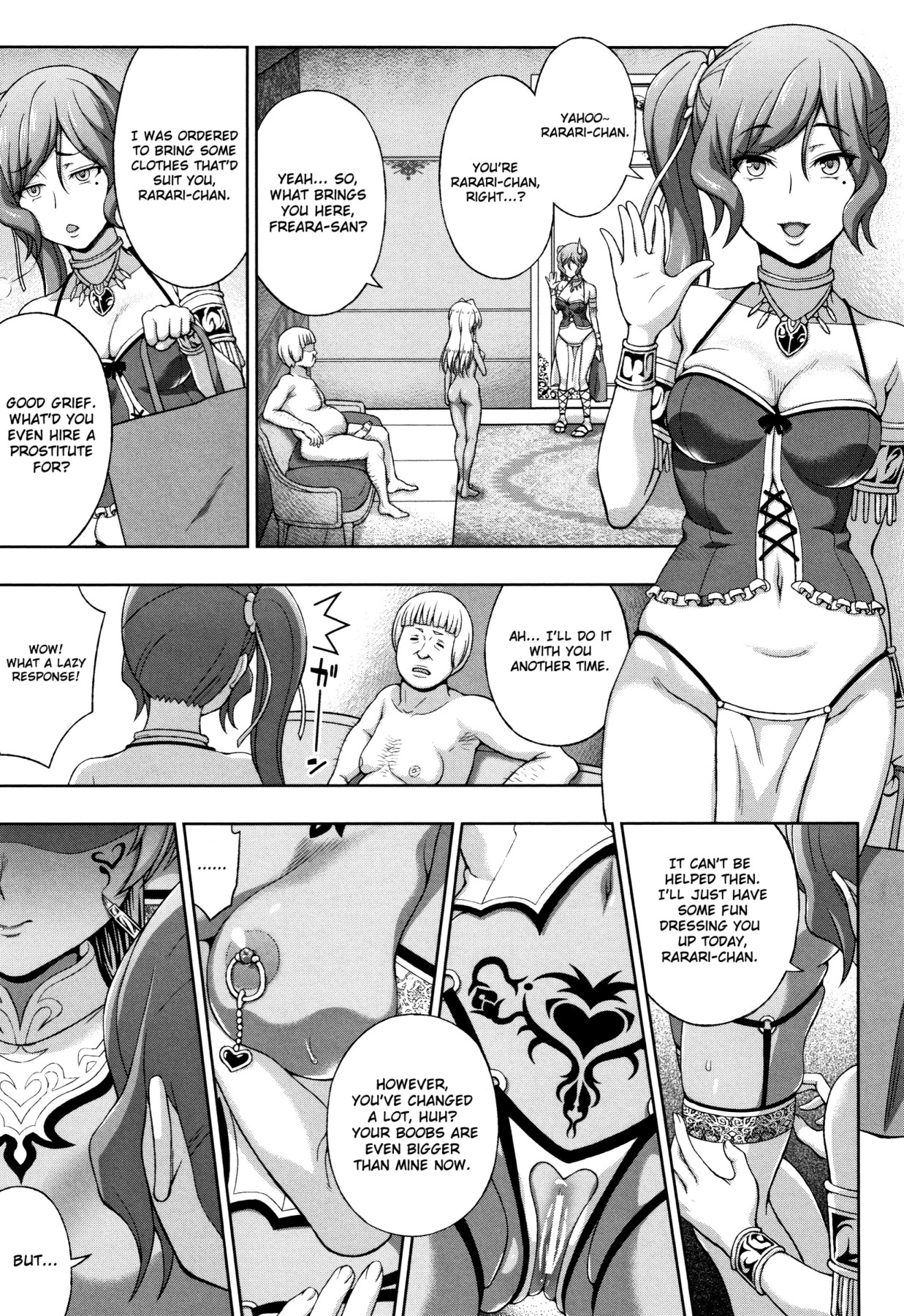 Hentai Manga Comic-The Saint's Devotion-Read-154